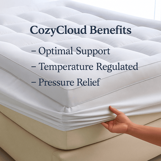 CozyCloud™ Mattress Topper